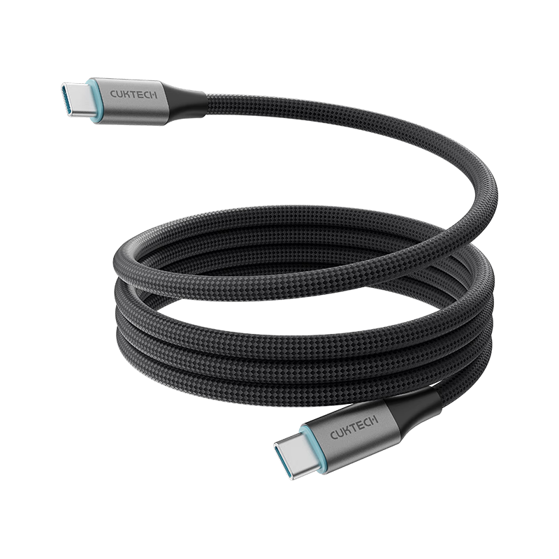 CukTech 酷态科 240W 编织磁吸线CP 黑色