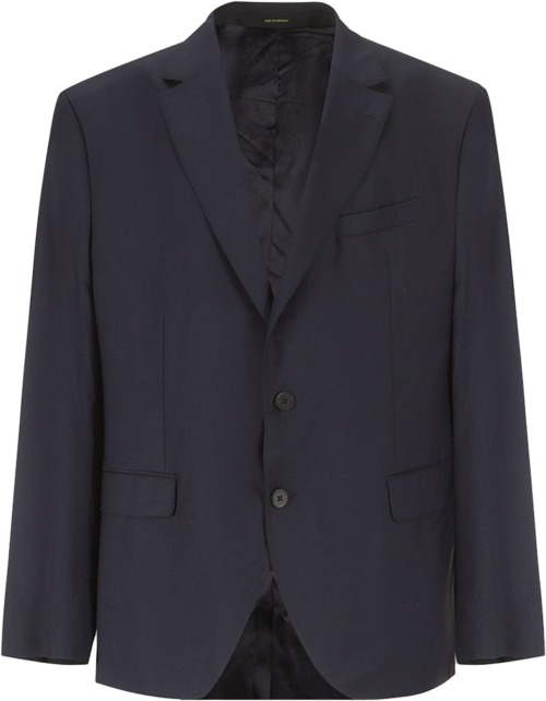 Massimo Dutti 【宽松沉稳】男式细纹带垫肩商务通勤长袖约会休闲西服