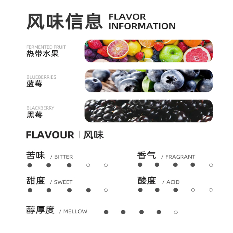 【双11立抢】DGTOPSOE瑰夏咖啡中深烘意式耶加雪菲精品咖啡豆454g