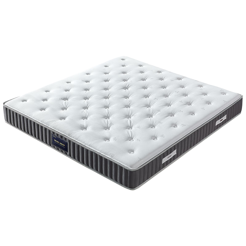 全友家居乳胶床垫3D独立弹簧双人床垫子软硬两用1.8米x2米家居馆 【加厚乳胶/23cm厚】1.8*2.0m床垫