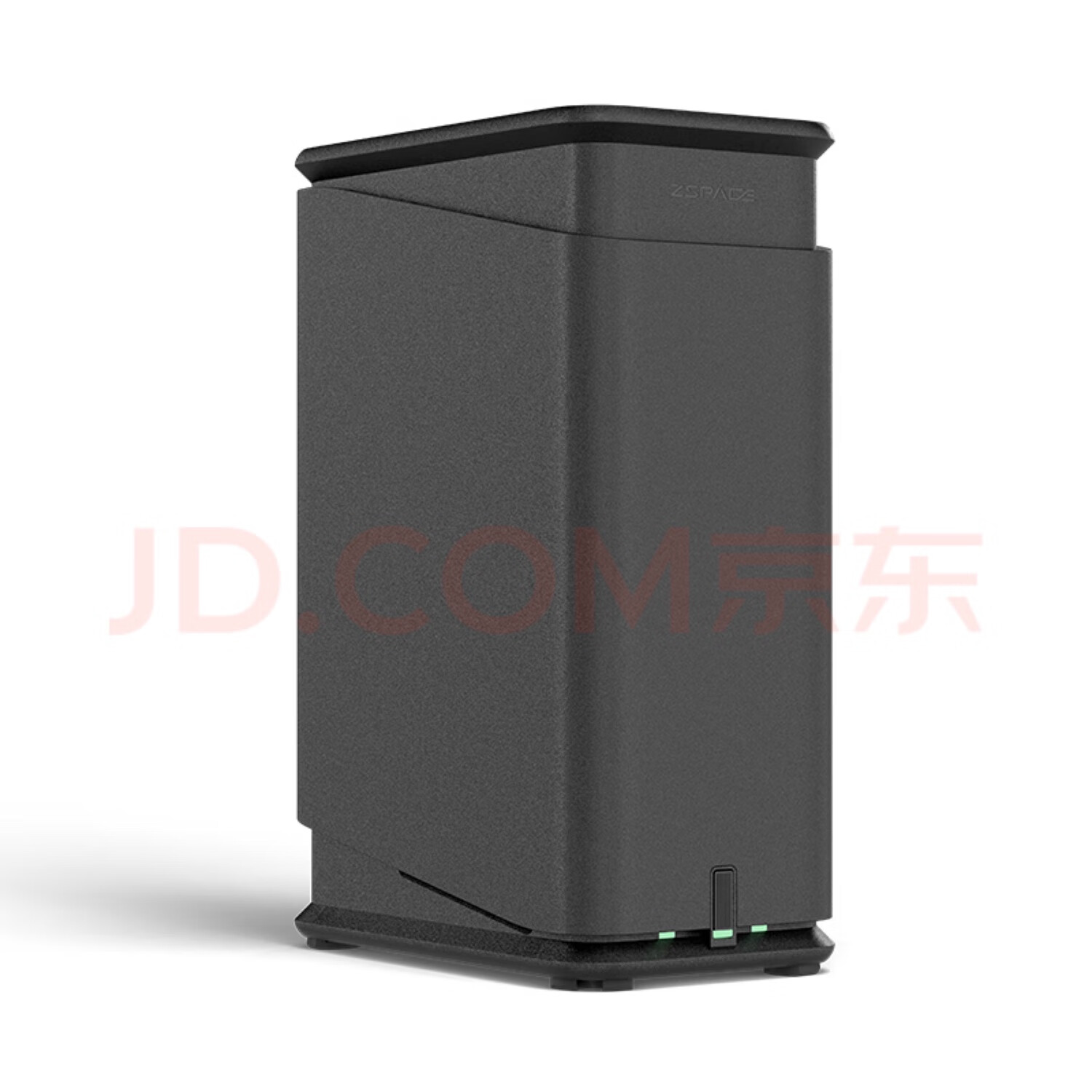 极空间Z2Pro 双盘位 四核2盘位NAS家庭个人云网络存储服务器 Z2Pro 水墨黑加二块酷狼4T