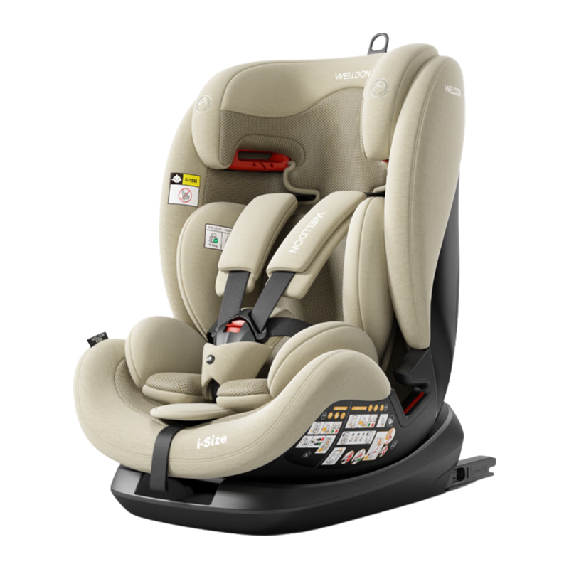 惠尔顿（Welldon）全能宝Pro儿童座椅9个月-12岁婴儿宝宝汽车用车载i-size认证