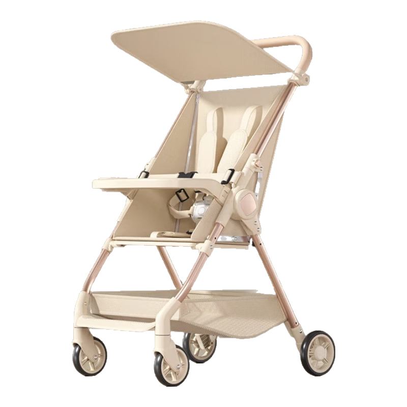 昱百信遛娃神器口袋遛娃车婴儿推车儿童0-6岁溜娃3岁轻便可折叠宝宝