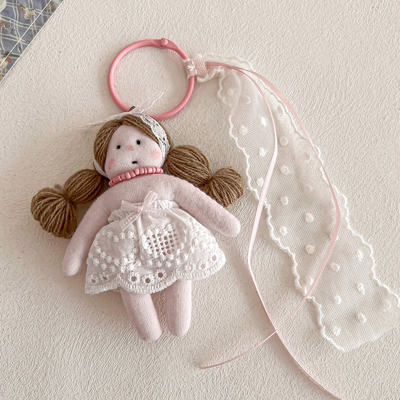 女童可爱韩系手作布艺饰品首饰儿童项链童趣百搭卡通复古宝宝配饰