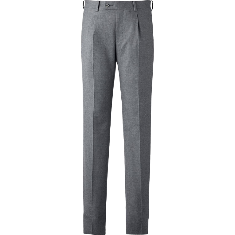 威可多（VICUTU）男士西裤商务修身羊毛直筒长裤通勤百搭深灰180/93A XL (180/93A)