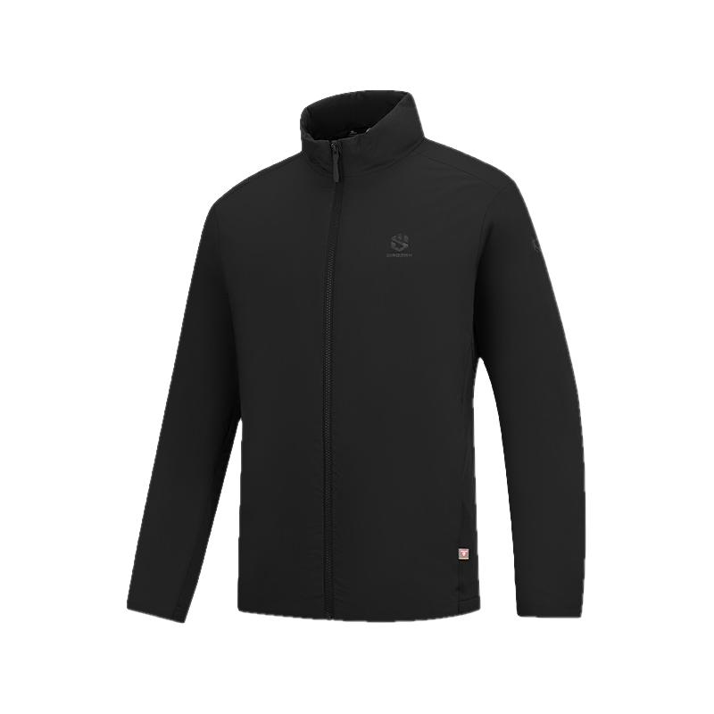 金标P棉|乔丹棉服男士2025冬季防泼水抗静电立领保暖外套风衣