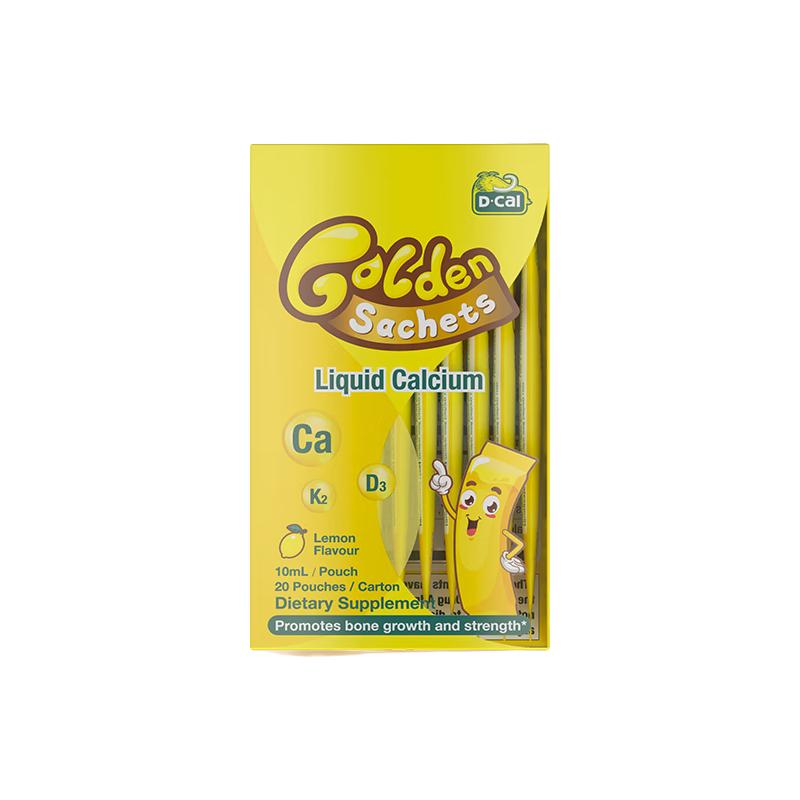 D-Cal 迪巧 小黄条 婴幼儿液体钙 柠檬味