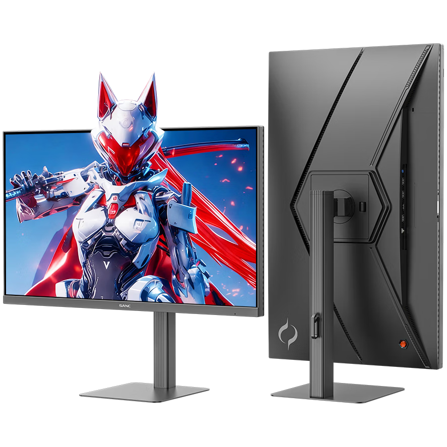 SANC 盛色 M2767M 27英寸 Mini-LED 平面 FreeSync 显示器（2560*1440、240Hz、QD量子点广色域、HDR1000）