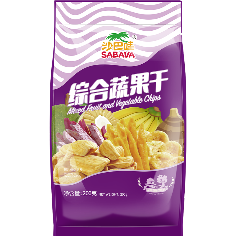 沙巴哇综合蔬果干 200g