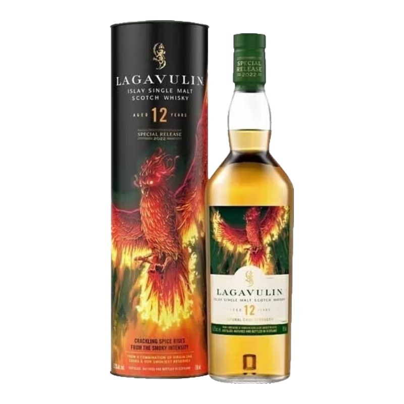 乐加维林 Lagavulin 苏格兰艾莱岛单一麦芽威士忌艾雷岛威士忌 乐加维林12年2022sr