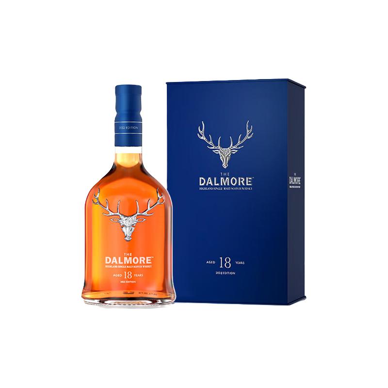 大摩（THE DALMORE）7-PLUS 大摩12年15年18年三四重奏雪茄三桶亚历山大雪莉桶 威士忌 大摩18年700ml