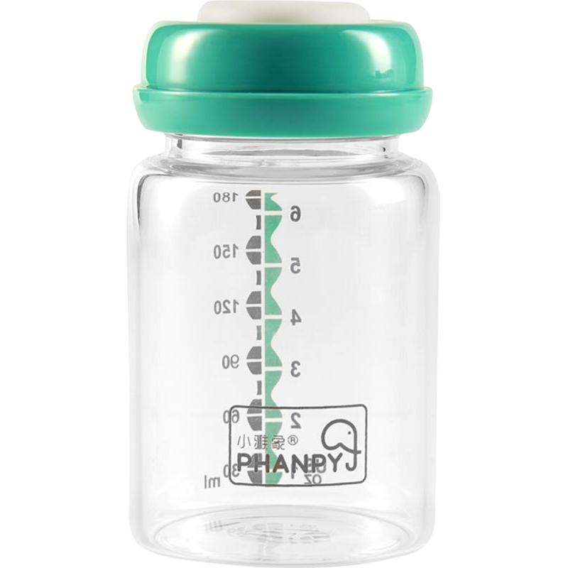 Phanpy 小雅象 母乳保鲜瓶玻璃储奶瓶宽口径ppsu婴儿存奶瓶母乳通用储奶罐