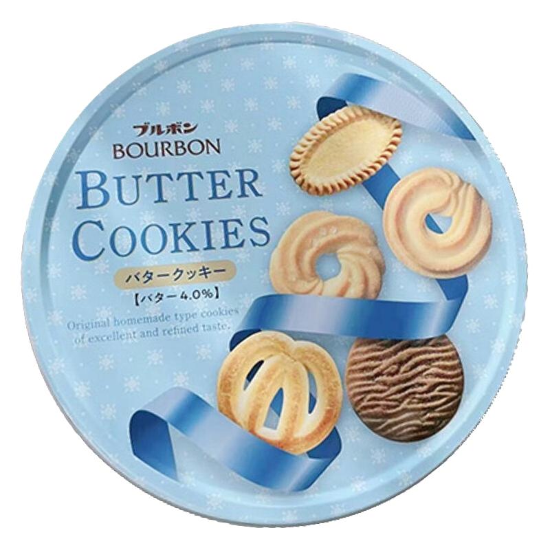 BOURBON 波路梦 曲奇饼干 什锦黄油味 297g