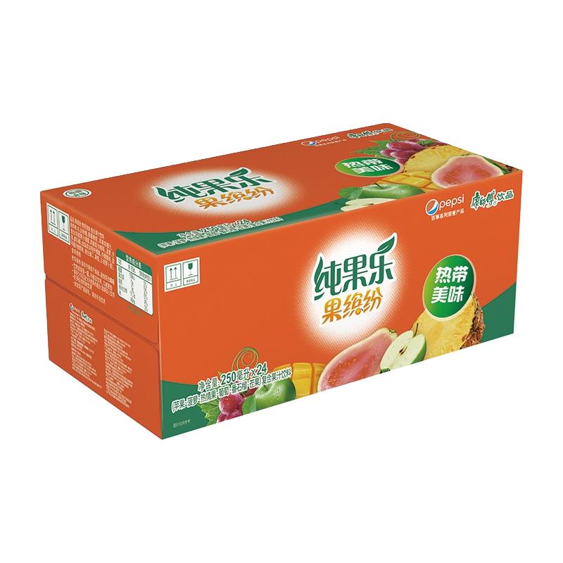 Tropicana 纯果乐 果缤纷 复合果汁饮料 热带美味 250ml*24盒