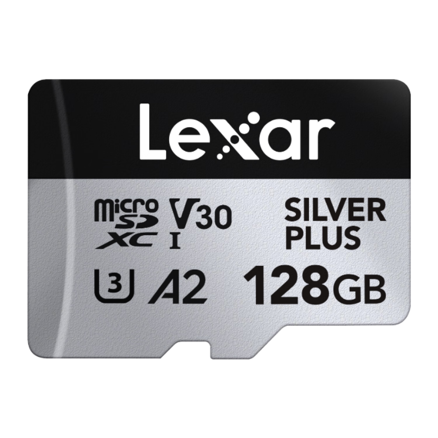 Lexar/雷克沙 Professional SILVER PLUS 128GB U3 A2 V30 microSDXC存储卡
