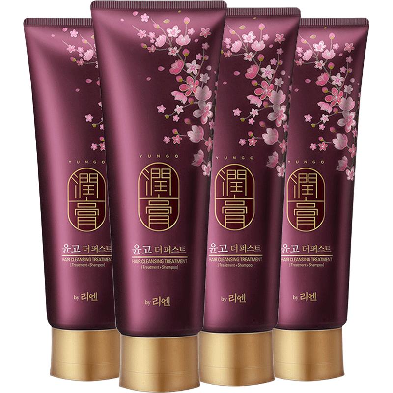 ReEn 润膏 洗护2合1洗发水 4件