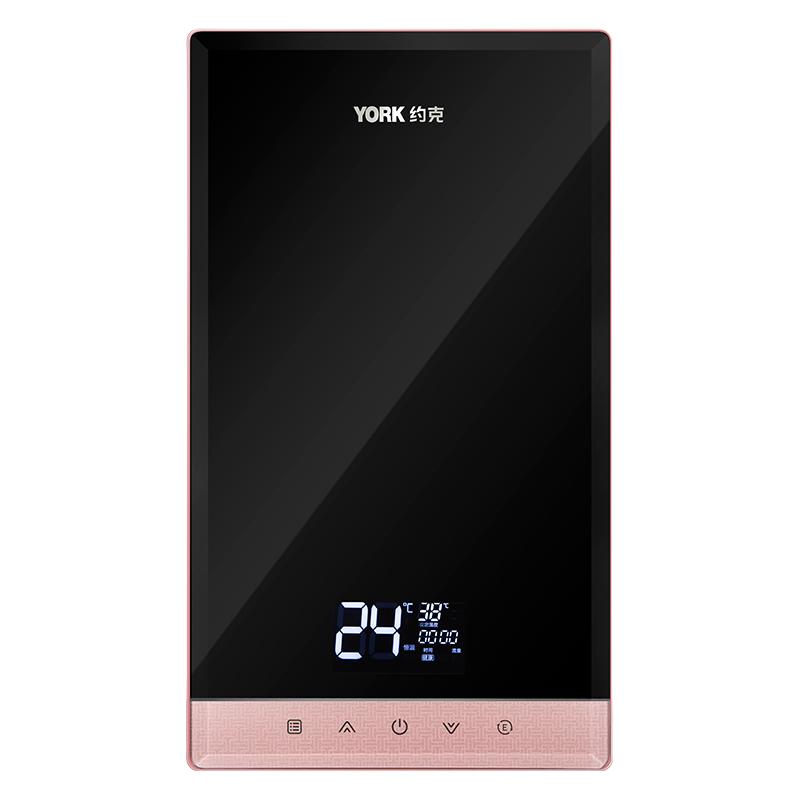 约克(YORK) 即热式电热水器 速热洗澡变频恒温 快速即热 小型家用淋浴 YK-DJ9-85