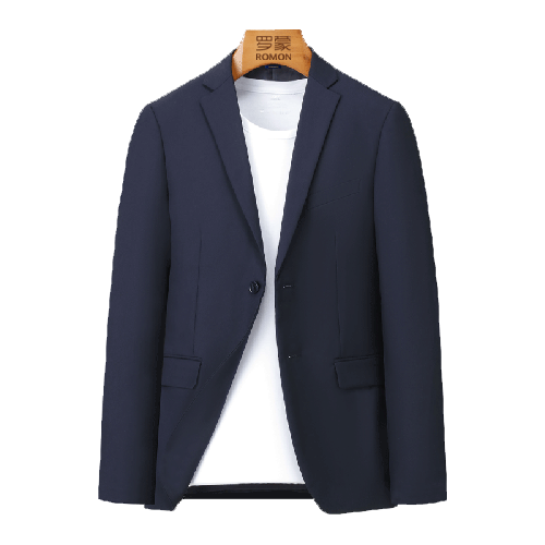 罗蒙 男式商务小西服休闲舒适单西便西上衣休闲西装外套男