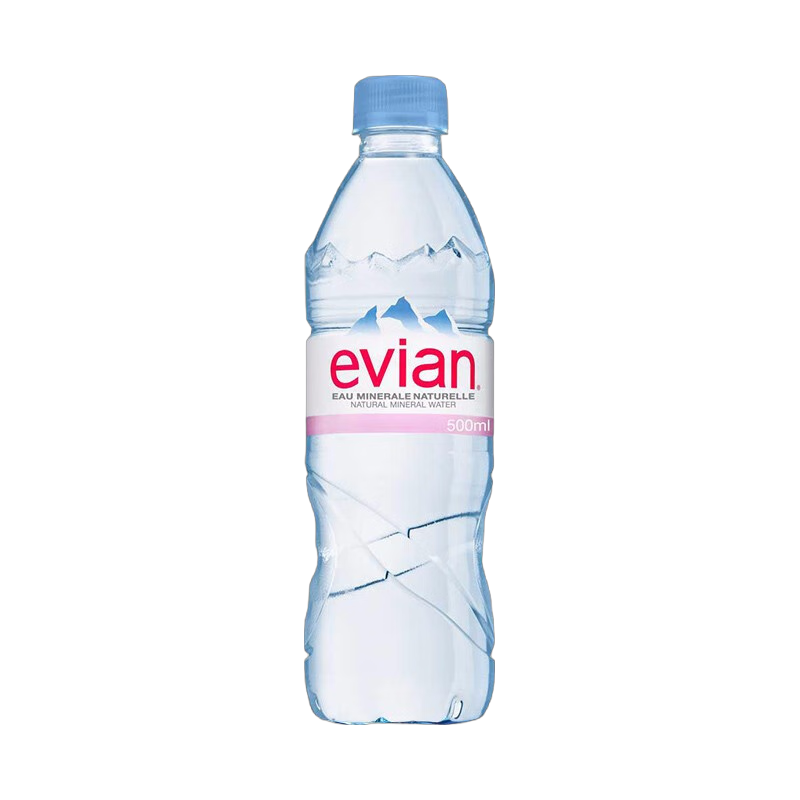  evian/依云 法国 天然矿泉水  500ml*24瓶 500ml
