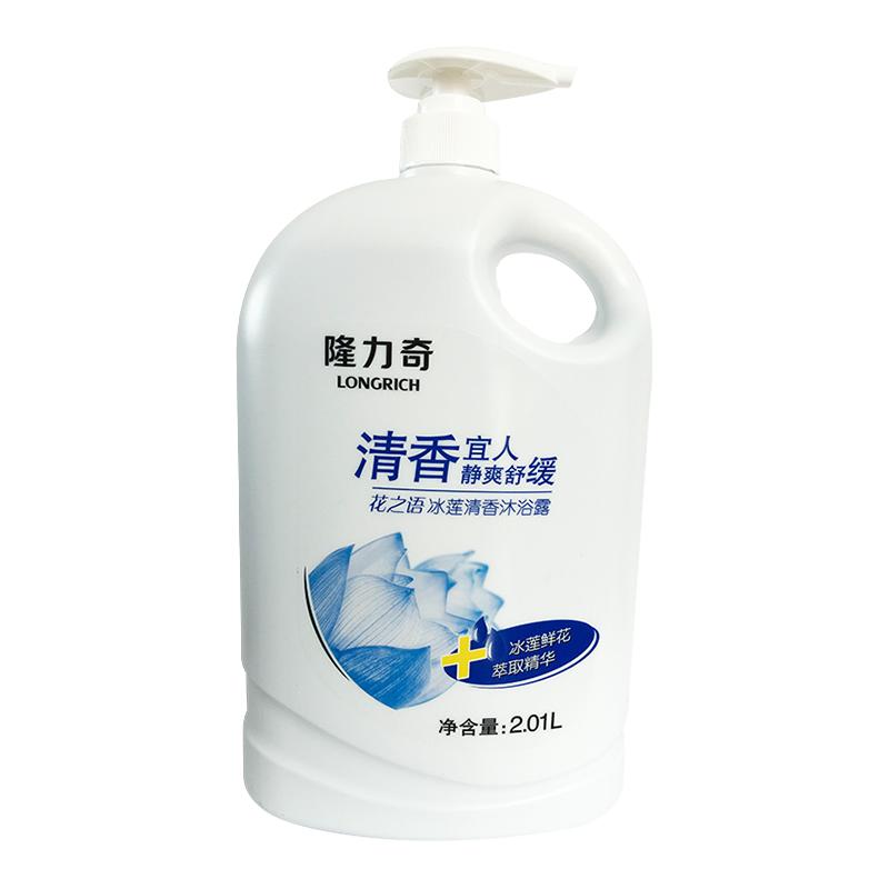 隆力奇 花之语 冰莲清香型沐浴露 2.01L