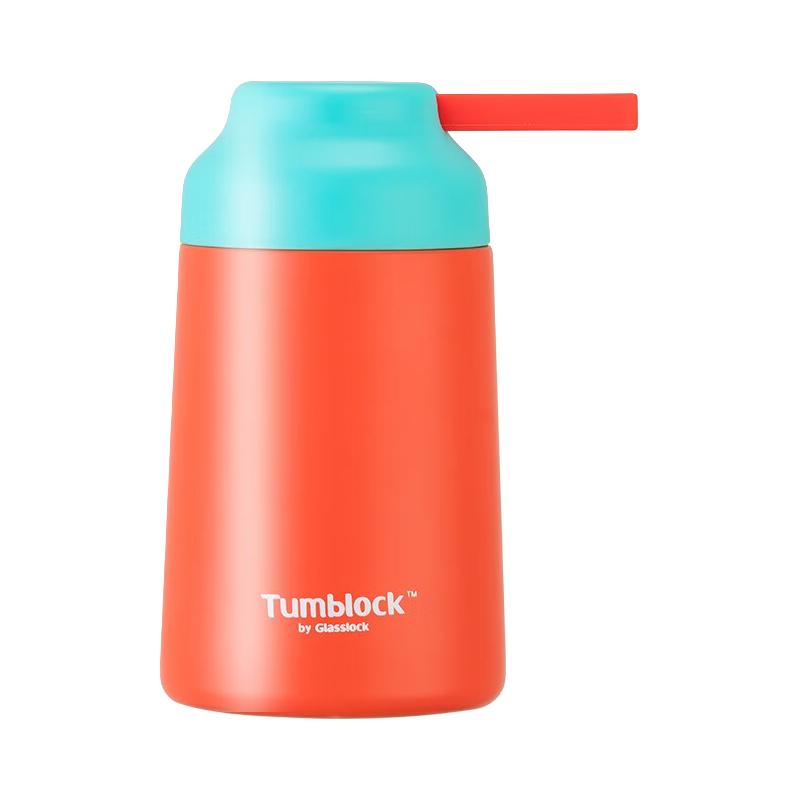 Glasslock三光云彩 tumblock系列柯蒂杯316不锈钢保温杯女士儿童便携杯学生保温杯