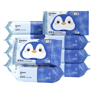 德佑 湿厕纸厕所湿厕纸女士孕妇专用厕纸湿厕巾纯水湿巾旗舰店正品