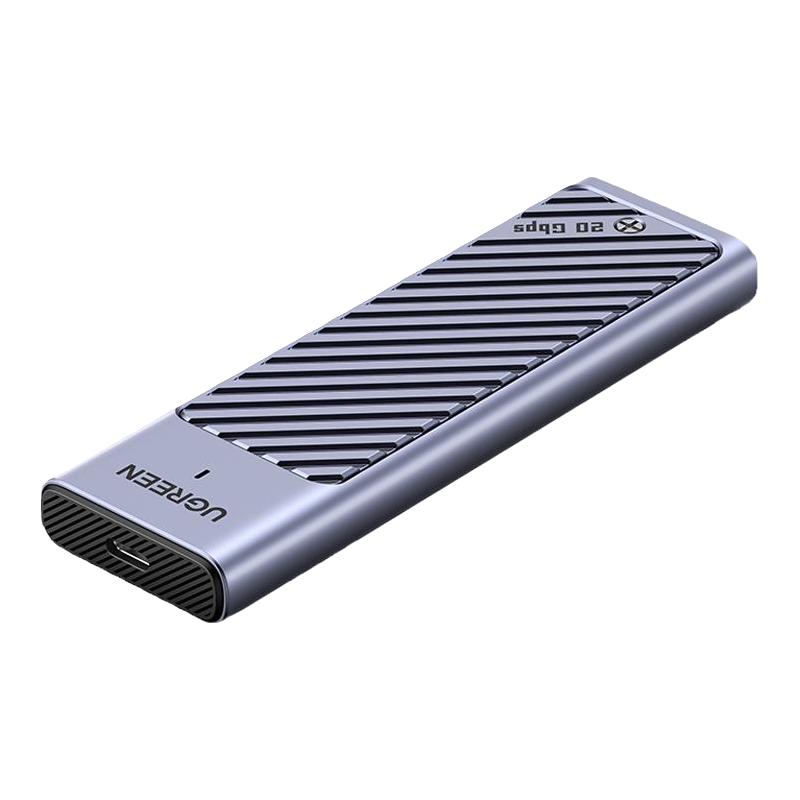 UGREEN 绿联 m.2固态硬盘盒子nvme/sata双协议移动笔记本SSD外接壳m2雷电