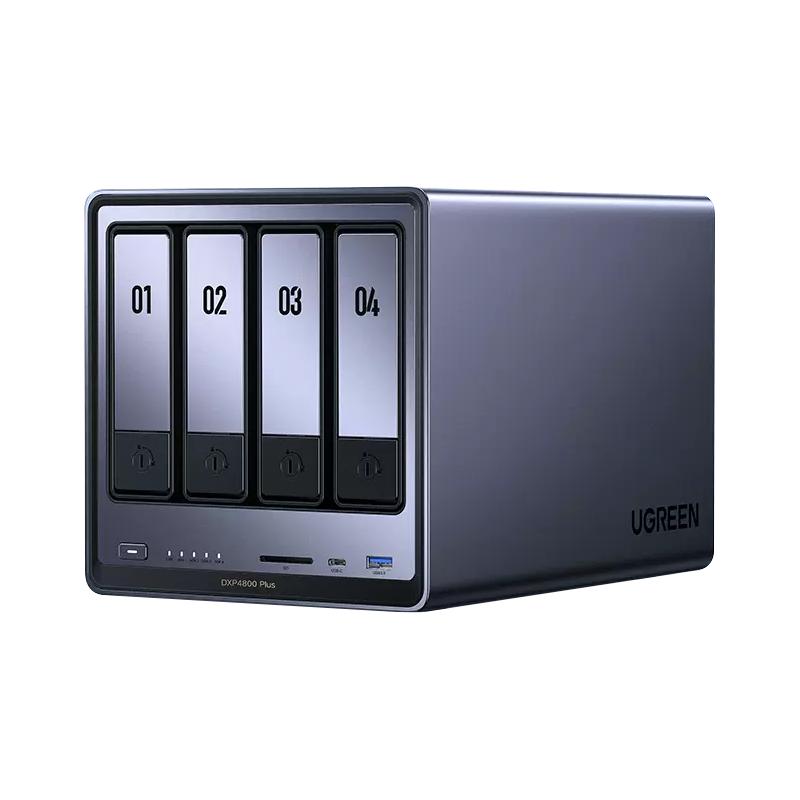 UGREEN 绿联 DXP4800 Plus 四盘位 私有云NAS存储