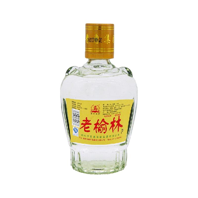  老榆林 固态法酿造 浓香型白酒  单瓶装 50%vol 240mL