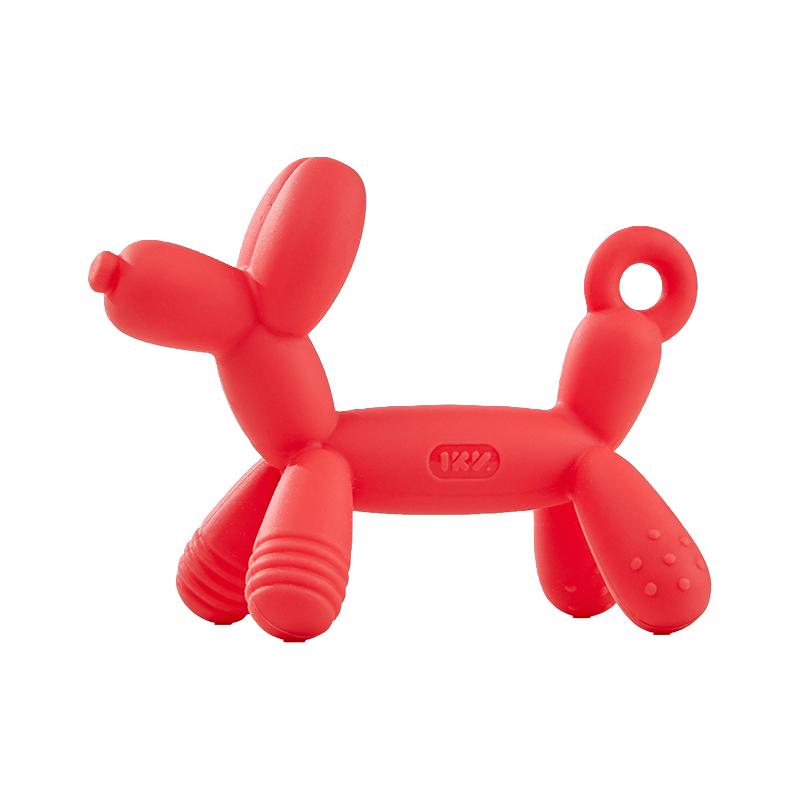 IKV气球狗牙胶婴儿磨牙棒宝宝出牙期小月龄口欲期玩具防吃手