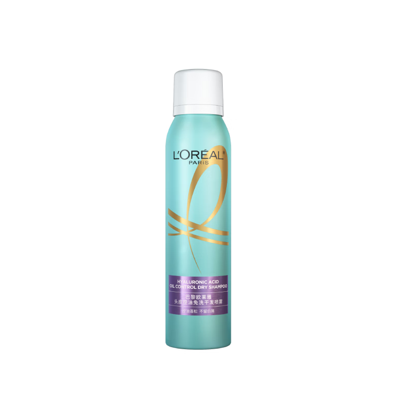 巴黎欧莱雅 L'OREAL PARIS欧莱雅头皮控油免洗干发喷雾180ml 去油蓬松清爽免洗控油清香
