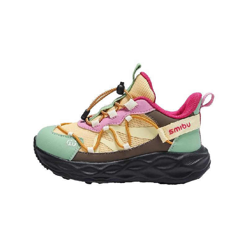 SMIBU童鞋儿童运动鞋2025春季女童板鞋男童户外登山鞋子飞驰