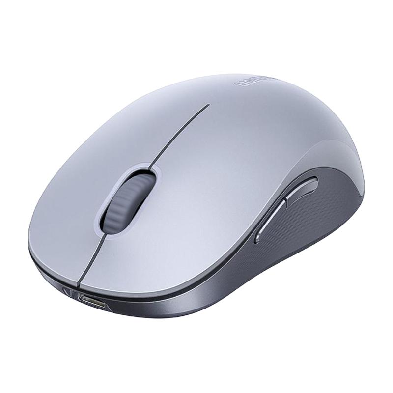 绿联 UGREEN无线鼠标 轻音办公可Type-C充电鼠标 带侧键适用苹果华为小米笔记本电脑iPad平板台式机