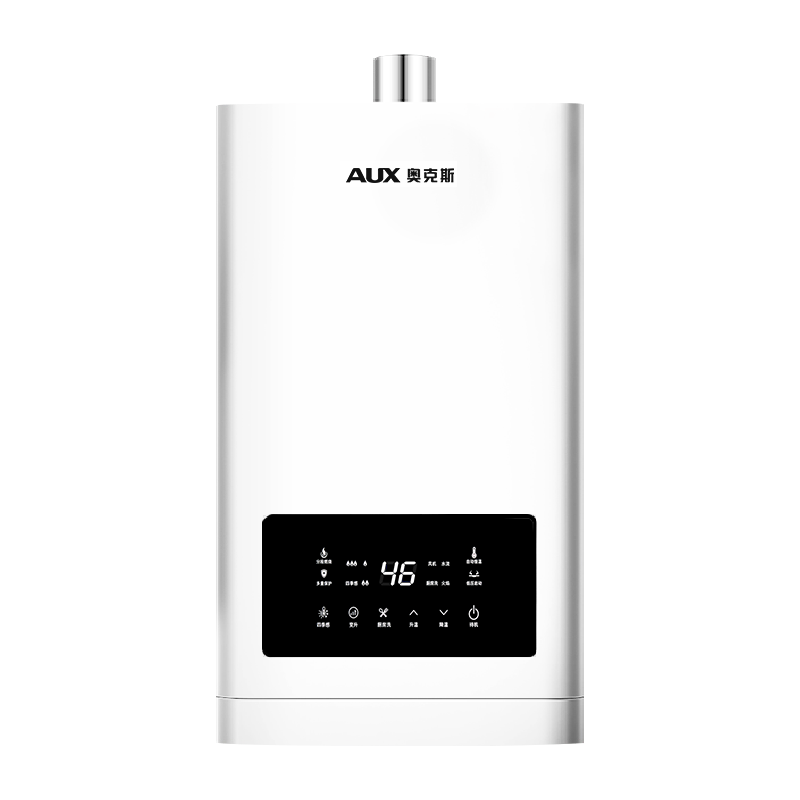 奥克斯 燃气热水器 水气双调恒温 12L 液化气