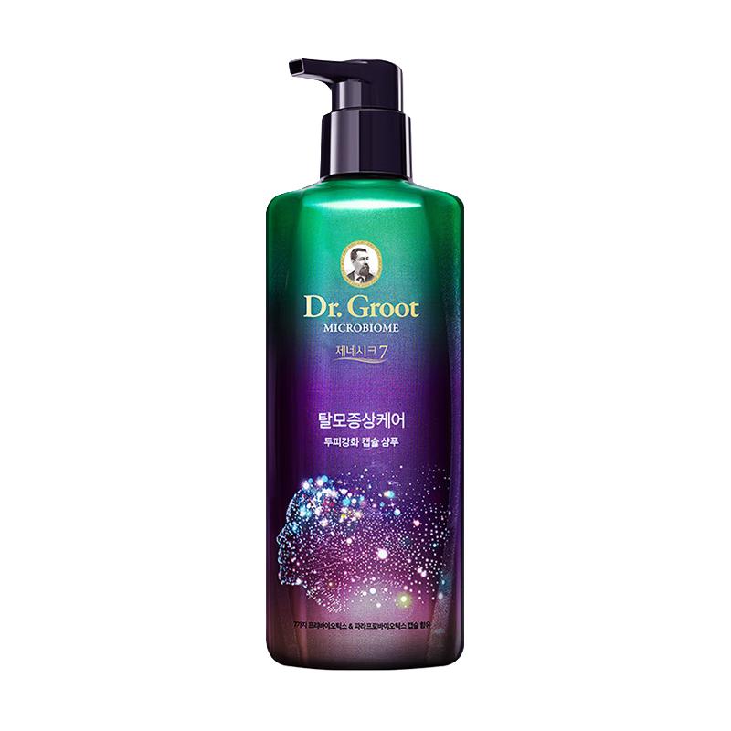 睿嫣（ReEn）dr.groot克洛特固发洗发水头皮平衡益护胶囊去屑柔顺 胶囊“绿珠”400ml 1