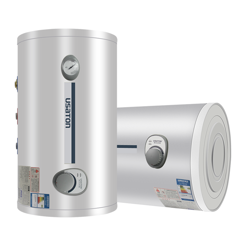 阿诗丹顿（USATON）坐地式竖式落地式电热水器40升50升60升80升100L速热储水式立式热水器 40升-横挂 竖挂 落地多重安装方式