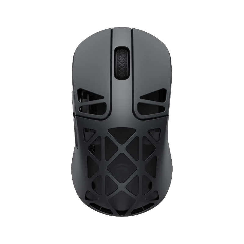 keychron渴创 M3Mini 4K镁合金 无线鼠标 三模鼠标 游戏鼠标 人体工学鼠标 镂空鼠标 洞洞鼠 支持宏驱动 M3Mini 镁合金 三模无线鼠标 极尚版 黑色