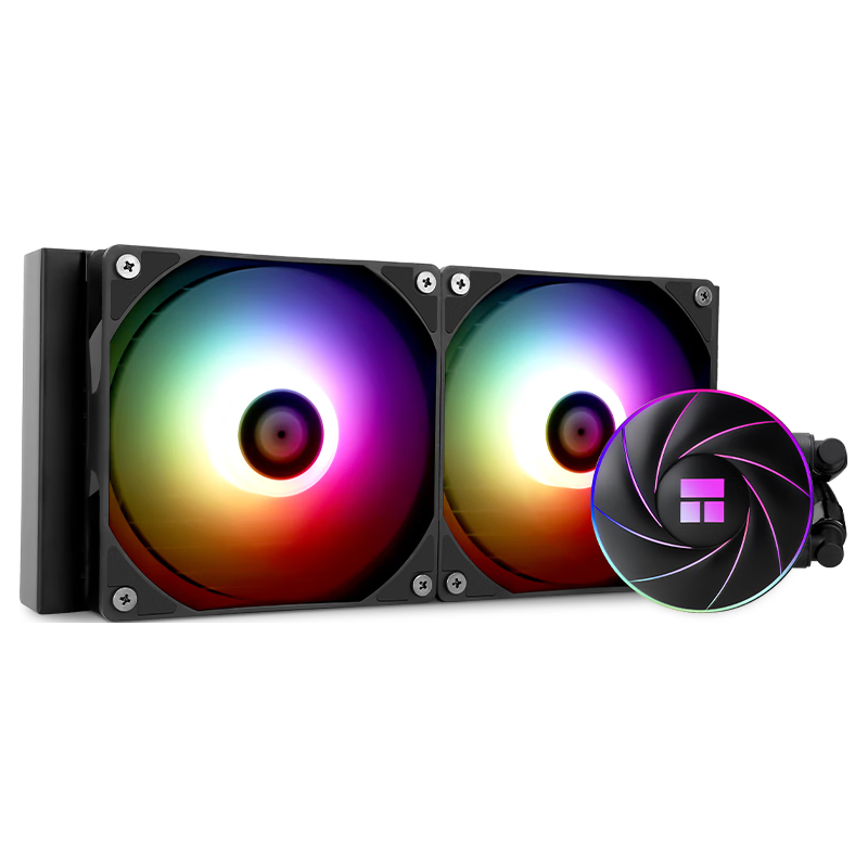 利民 AQUA ELITE 240 ARGB 一体式水冷散热器C12C-S风扇