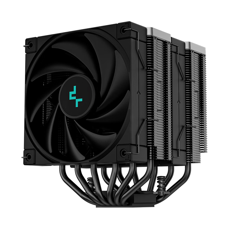 DEEPCOOL 九州风神 冰立方 AK620暗夜 160mm 双塔 风冷散热器