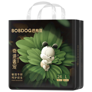 巴布豆 奇迹奢宠 纸尿裤L48片