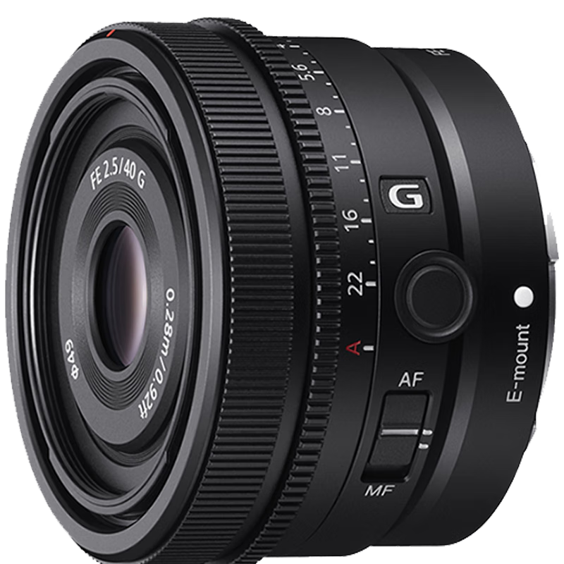 SONY 索尼 FE 40mm F2.5 G 标准定焦镜头 索尼FE卡口 49mm