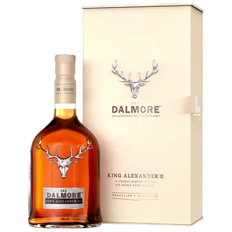 大摩（DALMORE）亚历山大三世 苏格兰单一麦芽威士忌 700ml 42.8度 礼盒 洋酒