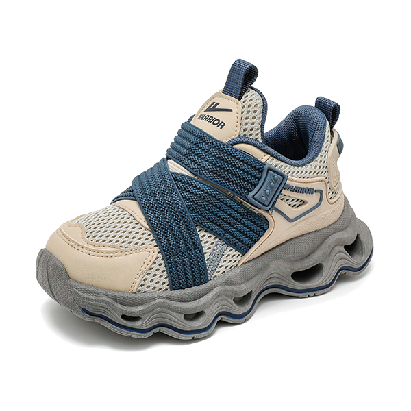 回力 男童鞋子2025春秋季透气网面跑步鞋女童软底儿童运动鞋