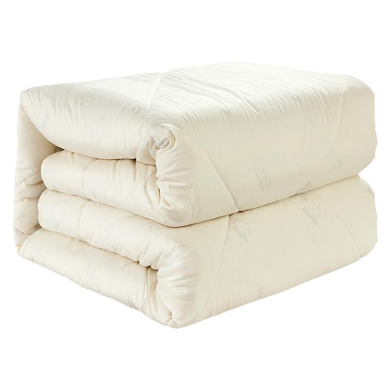 FUANNA 富安娜 羊毛被100澳洲纯羊毛被子冬被加厚保暖羊毛双人被子母被芯