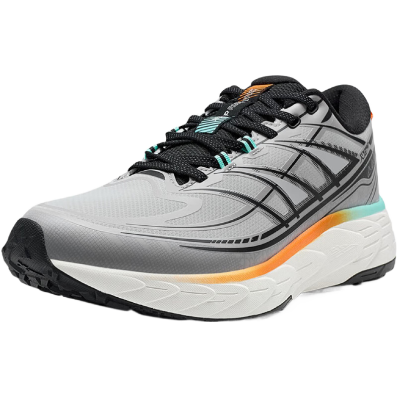 特步（XTEP）门店同款昆吾3.0LITE跑步鞋秋冬新款革网面双版本运动鞋