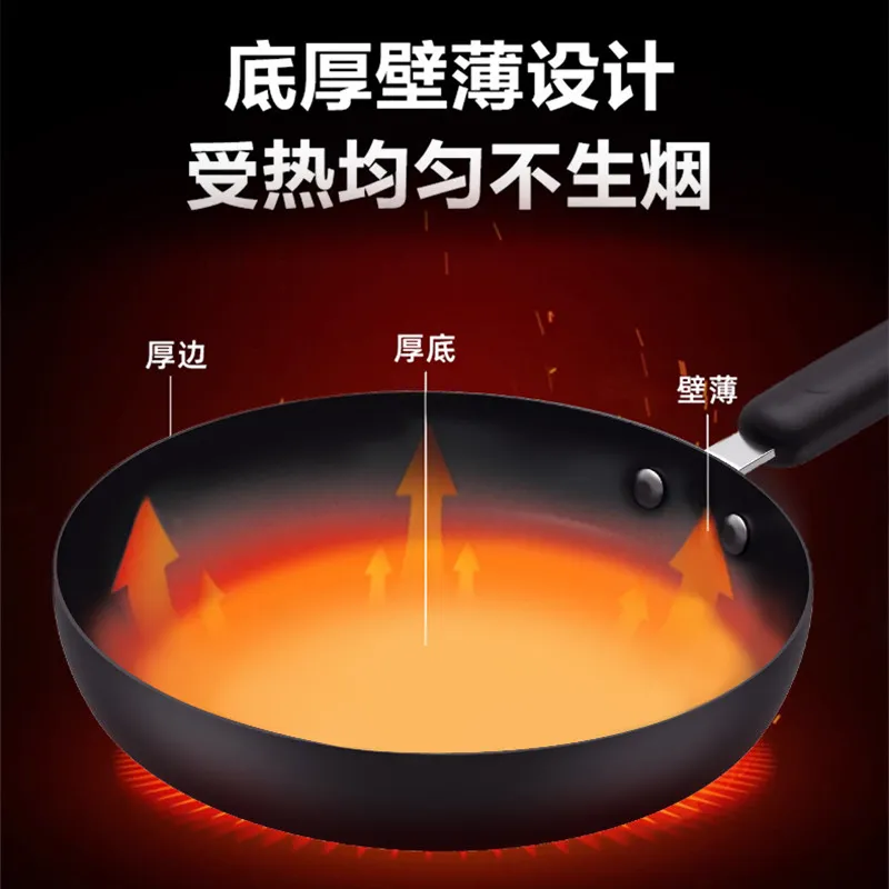 康巴赫钛蜂窝锅具套装炒锅蒸笼煎锅汤锅组合厨具套装五件套 钛蜂窝炒锅组合 5件套