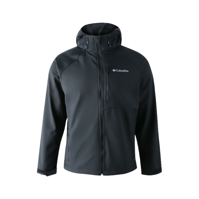 Columbia哥伦比亚软壳衣男24秋冬户外防风机织夹克外套 WE6885 010 L