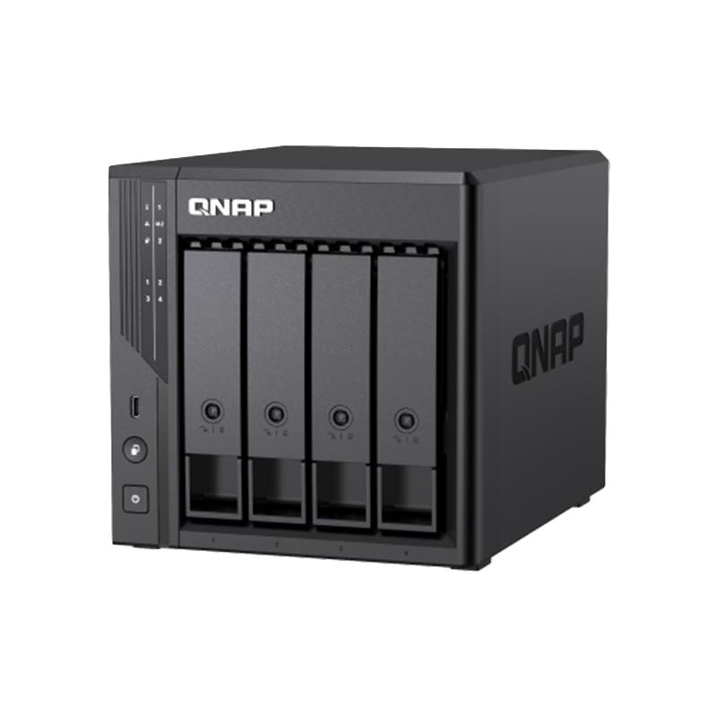 QNAP威联通Qu405-性能版 四盘位 N355 2.5GbE 16G-DDR5 网络存储企业级家用NAS