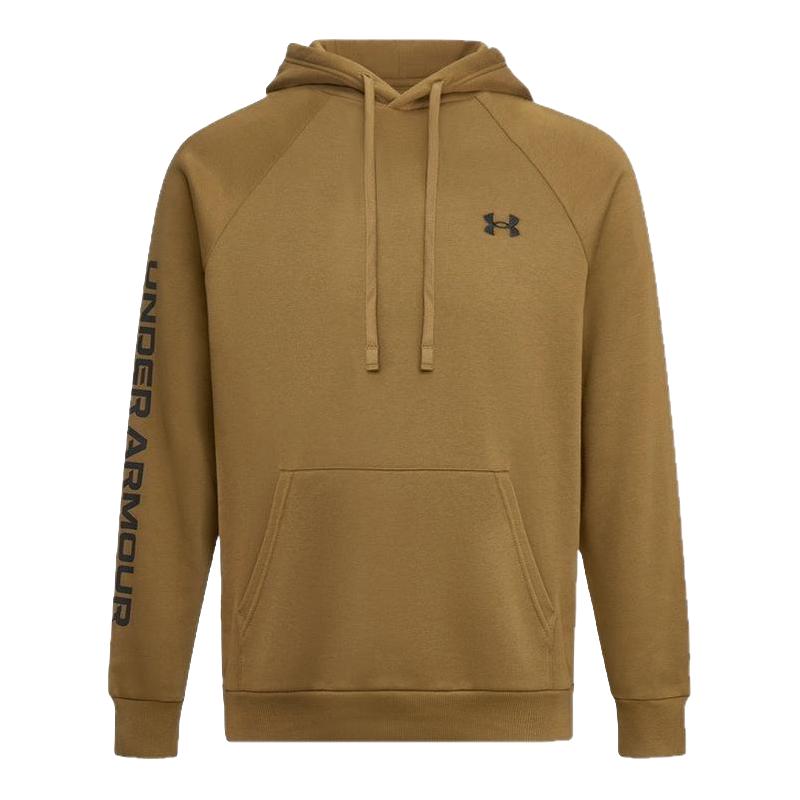 安德玛UA秋冬Rival男子抓绒运动休闲连帽卫衣6006386