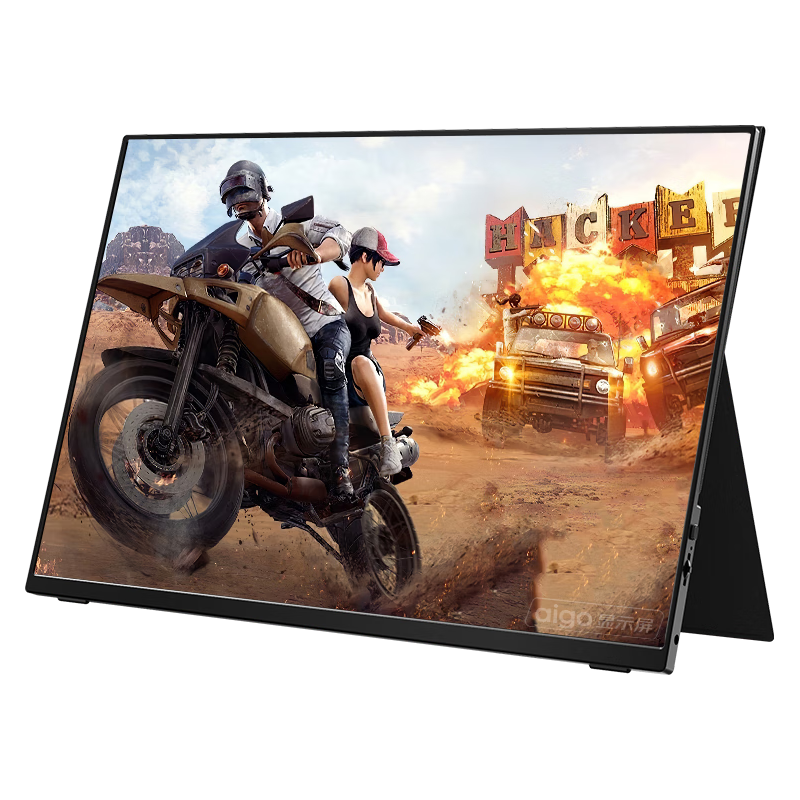 爱国者16英寸2.5k便携式显示器 120Hz高刷副屏100%sRGB 色域电脑笔记本手机扩展屏